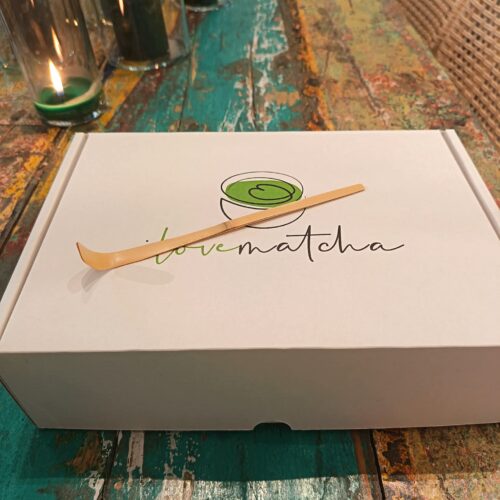 I LOVE MATCHA bambusest lusikas