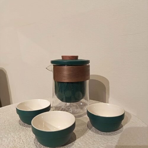 Reisi teekomplekt klaas - 3 tassi